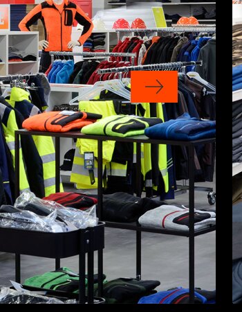 Auswahl robuster Arbeitshosen im Sobral Store
