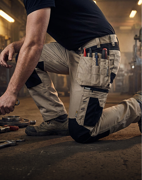 Sobral Hose im Einsatz, bequem durch Stretch