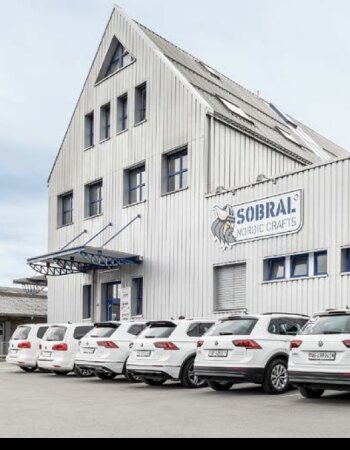 Sobral Firmengebäude und Outletstore in Diepoldsau