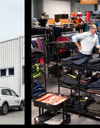 Kundenberatung im Sobral Factory Store